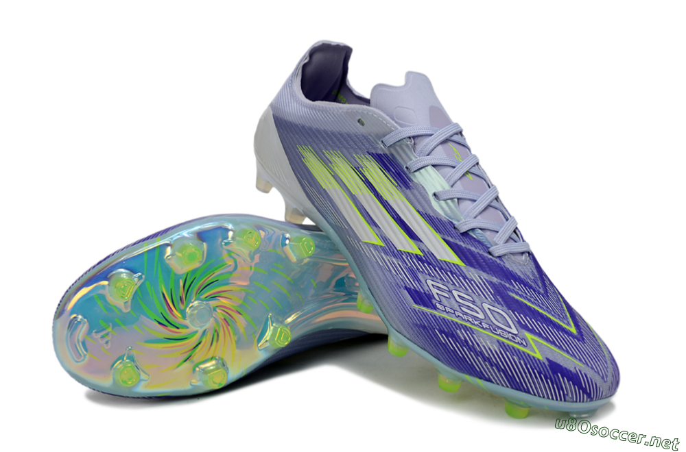 Unisex Adidas F50 Elite FG Football Boots - Blue/Yellow/Silver 4