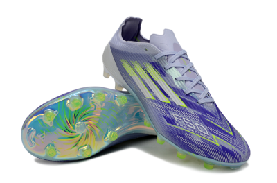 Unisex Adidas F50 Elite FG Football Boots - Blue/Yellow/Silver