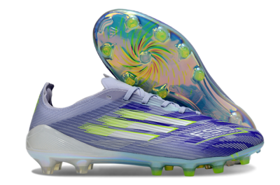 Unisex Adidas F50 Elite FG Football Boots - Blue/Yellow/Silver