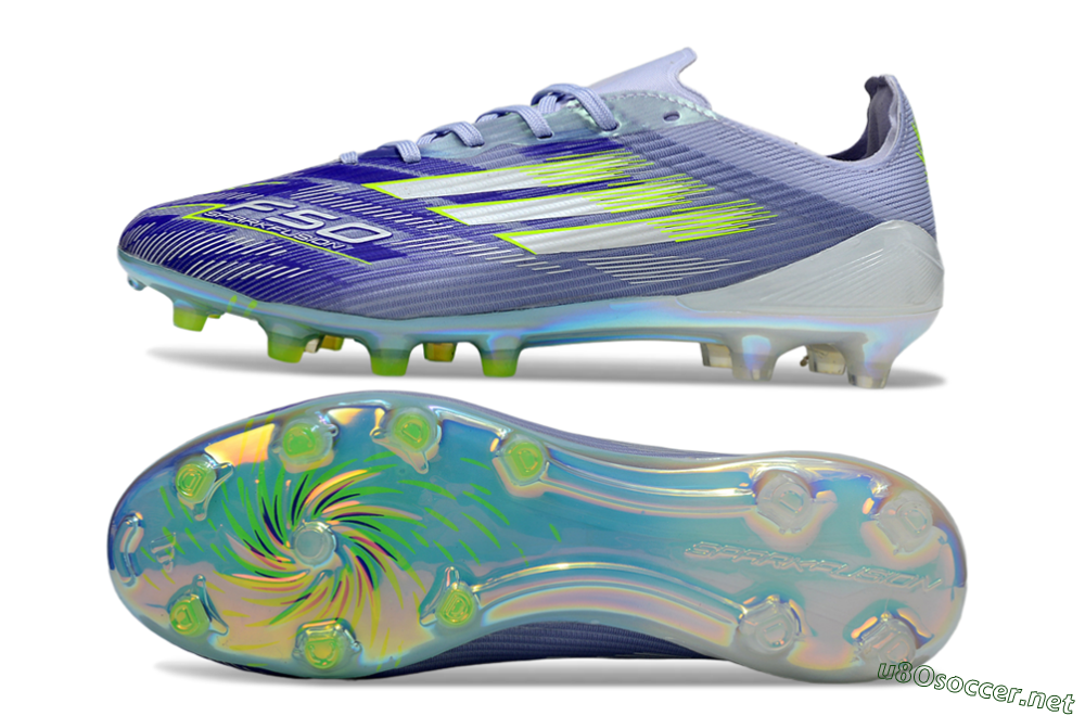 Unisex Adidas F50 Elite FG Football Boots - Blue/Yellow/Silver 1