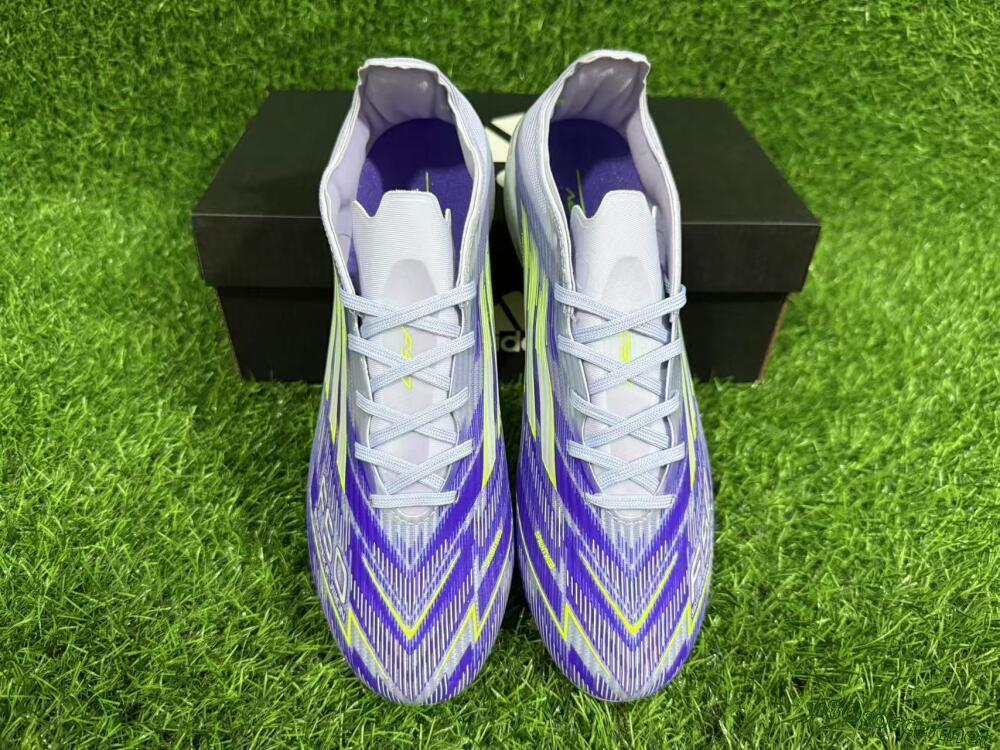 Unisex Adidas F50 Elite FG Football Boots - Blue/Yellow/Silver