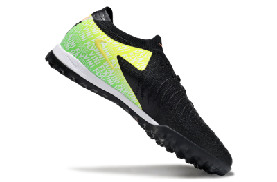 Men's Nike Phantom GX 2 Elite TF Football Shoes - Black/Yellow/Orange