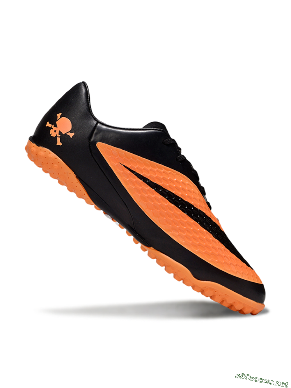 Men's Nike Hypervenom Phantom RGN SE TF Football Shoes - Orange/Black 4