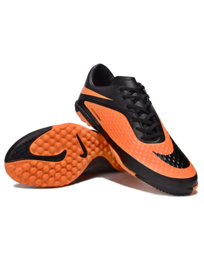 Men's Nike Hypervenom Phantom RGN SE TF Football Shoes - Orange/Black