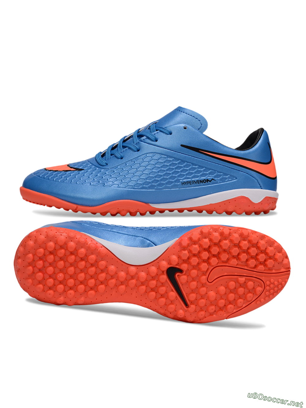 Men's Nike Hypervenom Phantom RGN SE TF Football Shoes - Blue/Red/Black 1