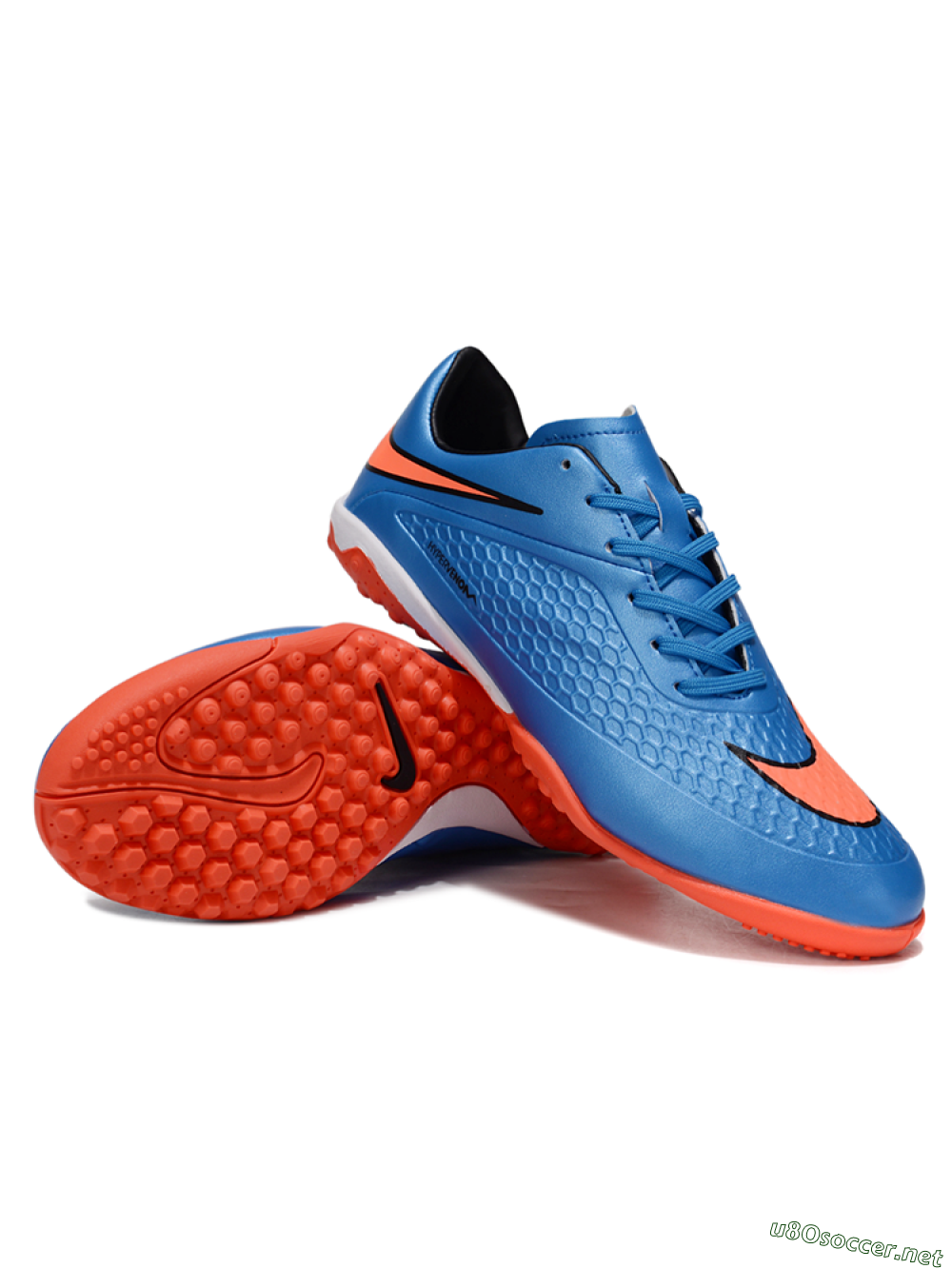 Men's Nike Hypervenom Phantom RGN SE TF Football Shoes - Blue/Red/Black 3