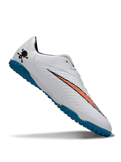 Men's Nike Hypervenom Phantom RGN SE TF Football Shoes - White/Blue/Orange