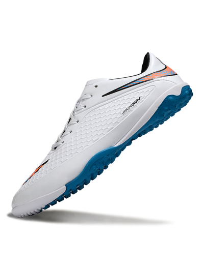 Men's Nike Hypervenom Phantom RGN SE TF Football Shoes - White/Blue/Orange