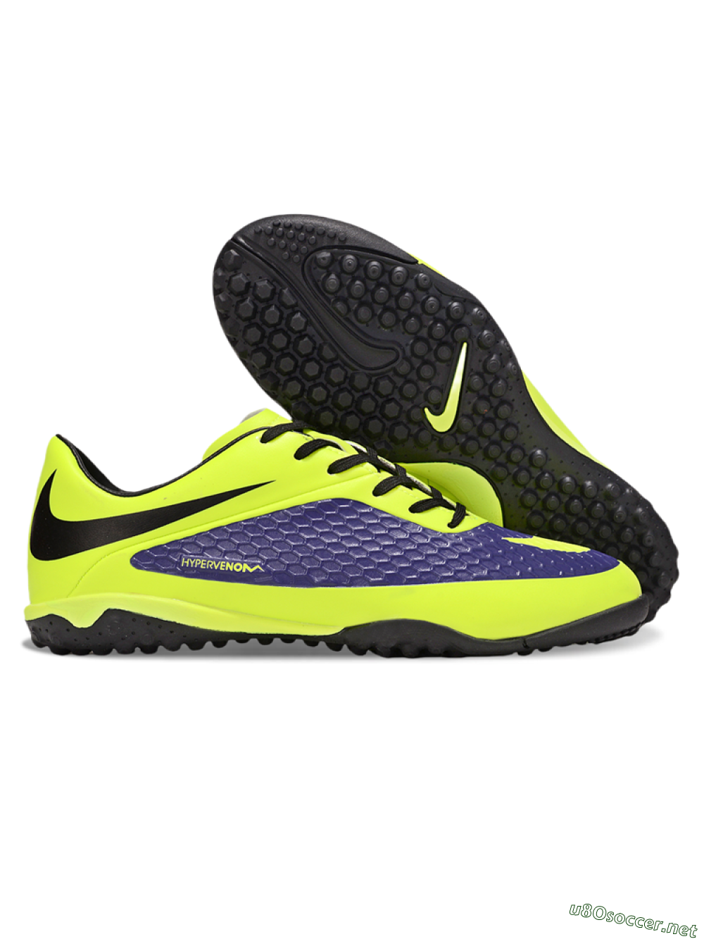 Men's Nike Hypervenom Phantom RGN SE TF Football Shoes - Yellow/Blue/Black 2