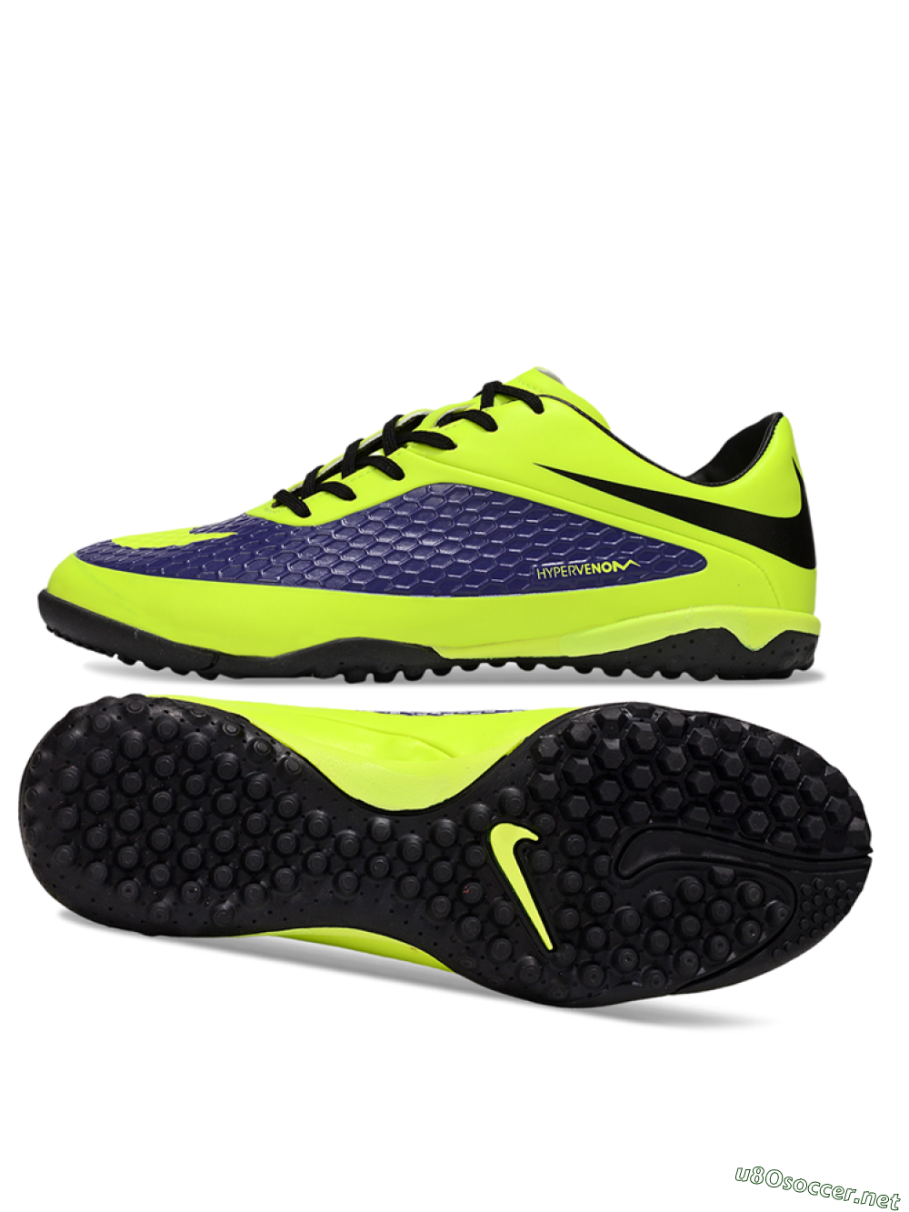 Men's Nike Hypervenom Phantom RGN SE TF Football Shoes - Yellow/Blue/Black 1