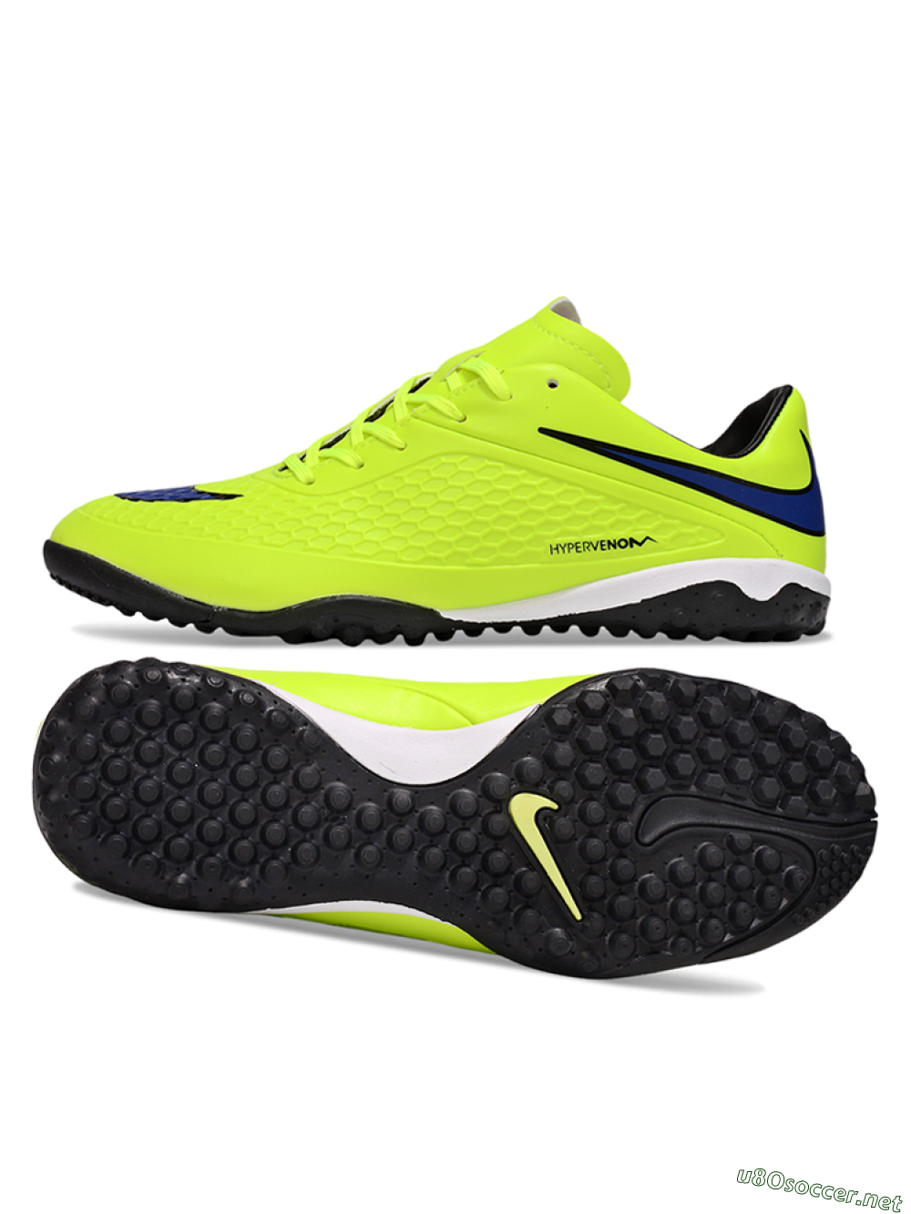 Men's Nike Hypervenom Phantom RGN SE TF Football Shoes - Yellow/Blue/Black 1