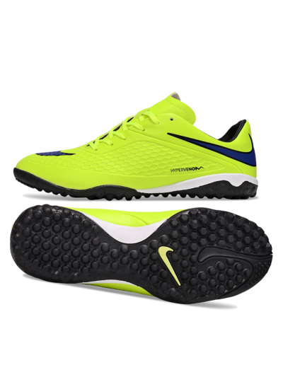 Men's Nike Hypervenom Phantom RGN SE TF Football Shoes - Yellow/Blue/Black