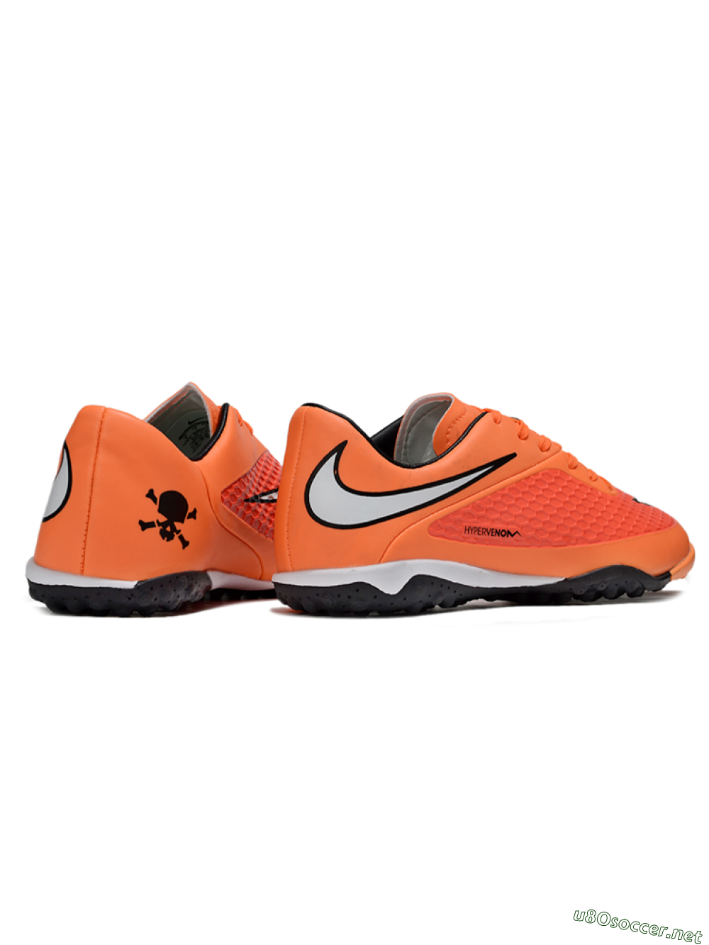Men's Nike Hypervenom Phantom RGN SE TF Football Shoes - Orange/Red/White 6