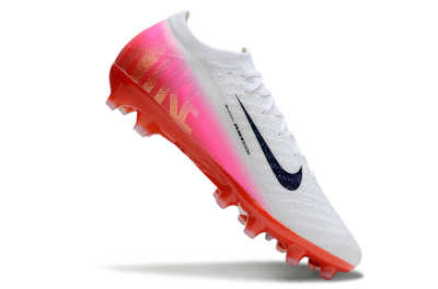 Unisex Nike Air Zoom Mercurial Vapor 16 Elite AG Football Boots - White/Blue/Pink