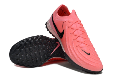 Men's Nike Phantom GX 2 Elite TF Football Shoes - Pink/Black/White