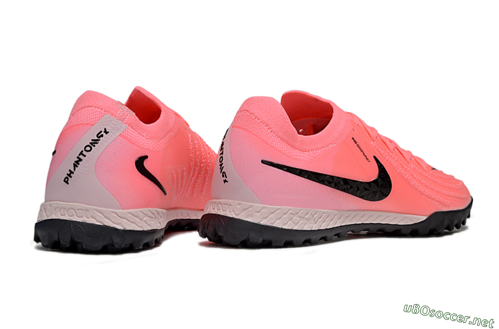 Men's Nike Phantom GX 2 Elite TF Football Shoes - Pink/Black/White 7