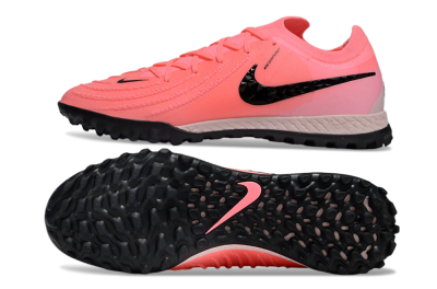 Men's Nike Phantom GX 2 Elite TF Football Shoes - Pink/Black/White