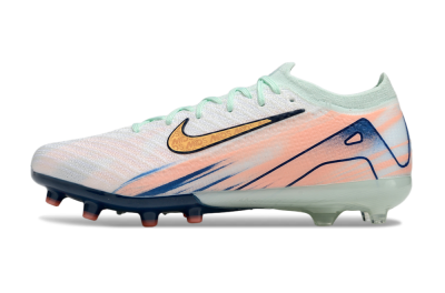 Unisex Nike Air Zoom Mercurial Vapor 16 Elite AG Football Boots - Pink/Jade/Yellow