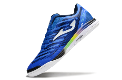 Men's Joma Top Flex IC Football Shoes - Blue/White/Black