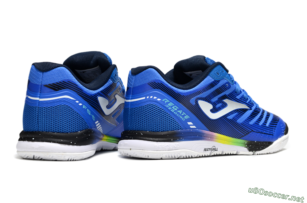 Men's Joma Top Flex IC Football Shoes - Blue/White/Black 6