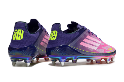 Men's Adidas F50 Elite SG Football Boots - Pink/Purple/Yellow