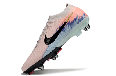 Men's Nike Air Zoom Mercurial Vapor 16 Elite SG Football Boots - Pink/Black/Jade