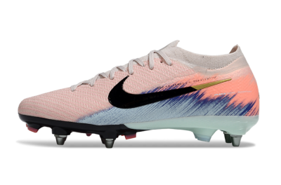 Men's Nike Air Zoom Mercurial Vapor 16 Elite SG Football Boots - Pink/Black/Jade