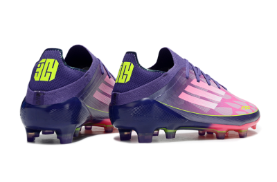 Men's Adidas F50 Elite FG Football Boots - Pink/Purple/Yellow
