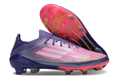 Men's Adidas F50 Elite FG Football Boots - Pink/Purple/Yellow