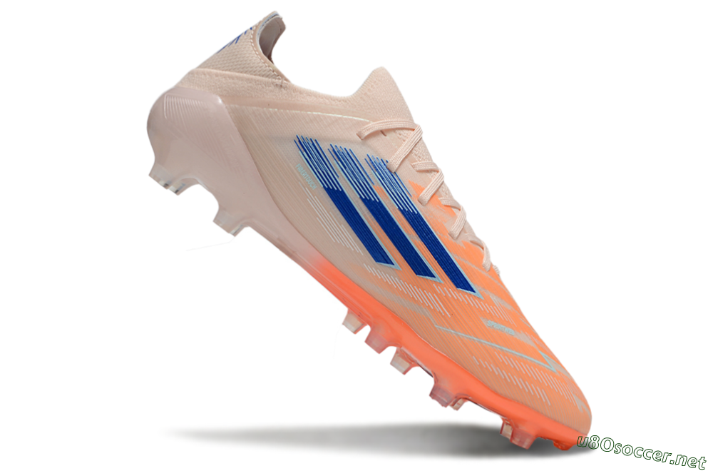 Men's Adidas F50 Elite FG Football Boots - Pink/Blue/Jade 4