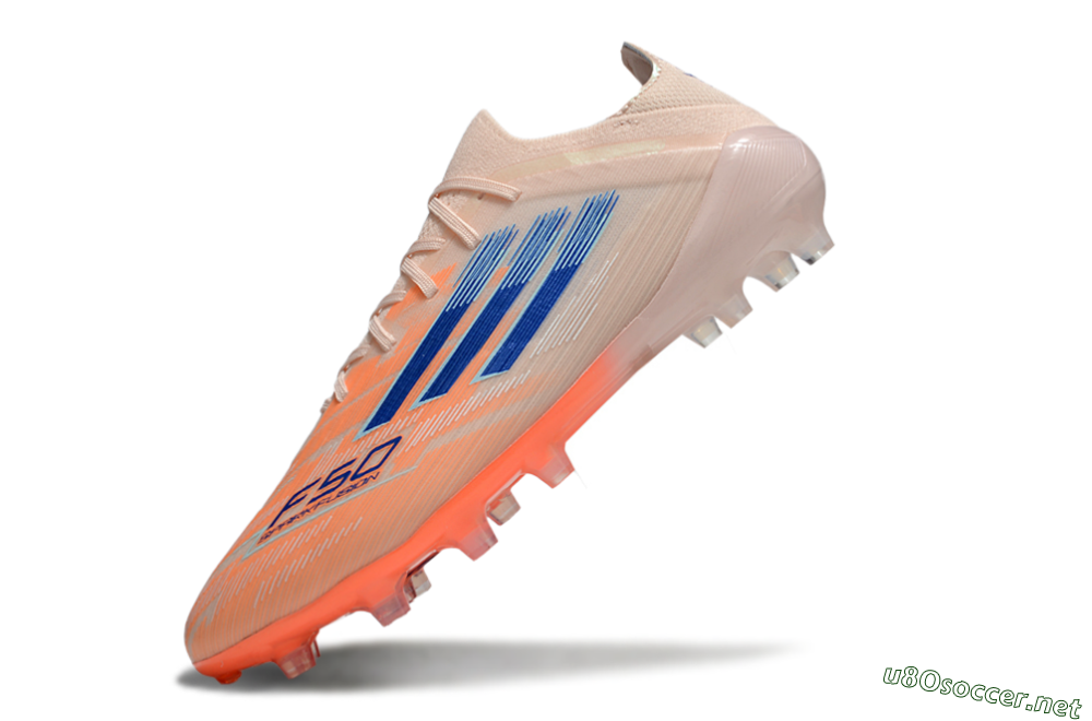 Men's Adidas F50 Elite FG Football Boots - Pink/Blue/Jade 5