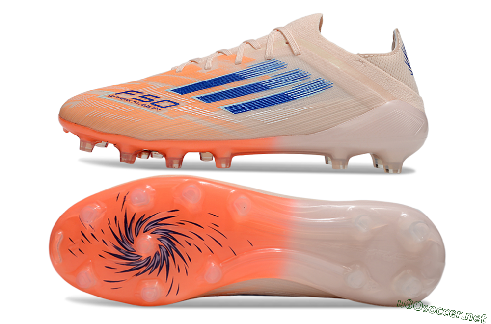 Men's Adidas F50 Elite FG Football Boots - Pink/Blue/Jade 1