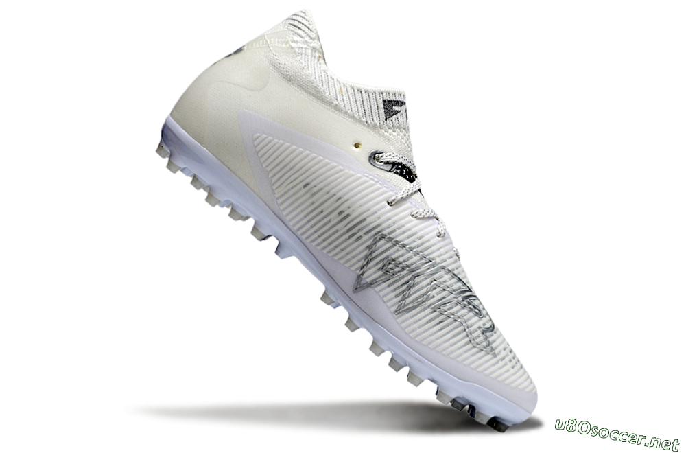 Men's Puma Future 8 Ultimate MG Football Boots - Beige/Black/White 4