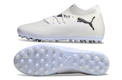 Men's Puma Future 8 Ultimate MG Football Boots - Beige/Black/White