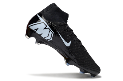 Unisex Nike Air Zoom Mercurial Superfly 10 Elite FG Football Boots - Black/Jade/White