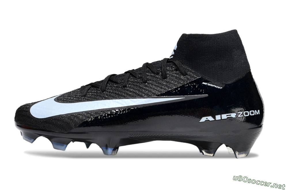 Unisex Nike Air Zoom Mercurial Superfly 10 Elite FG Football Boots - Black/Jade/White 0