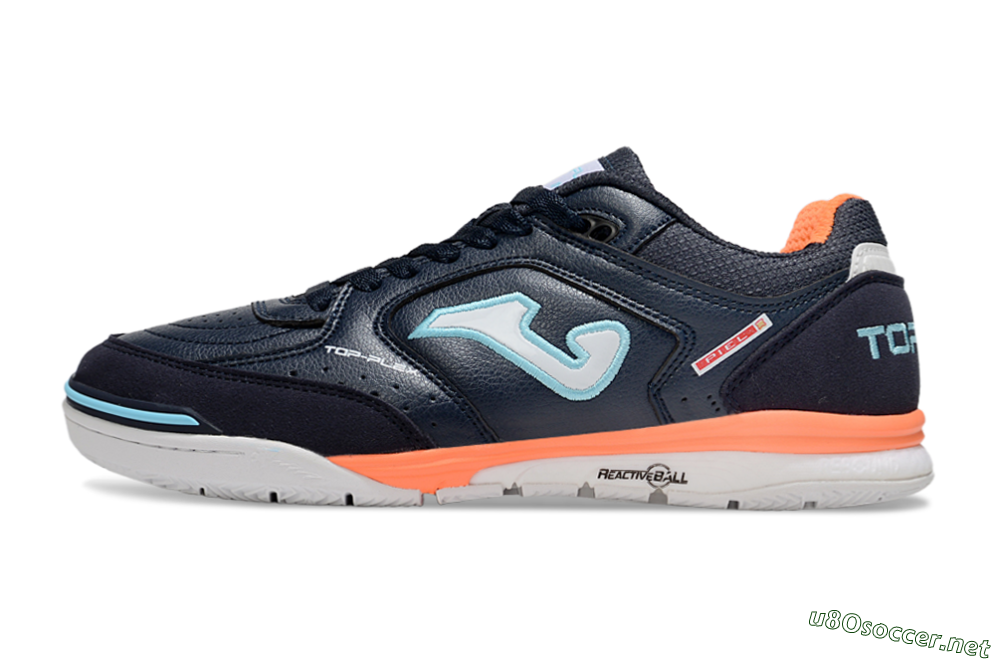 Men's Joma Top Flex IC Football Shoes - Blue/Jade/White 0