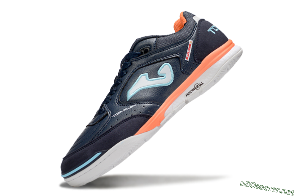Men's Joma Top Flex IC Football Shoes - Blue/Jade/White 5