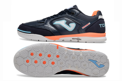 Men's Joma Top Flex IC Football Shoes - Blue/Jade/White