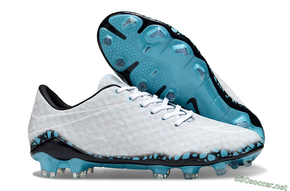 Men's Nike Hypervenom Phantom Rgn SE FG Football Boots - White/Black/Jade 2