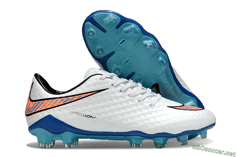 Men's Nike Hypervenom Phantom Rgn SE FG Football Boots - White/Black/Jade 2