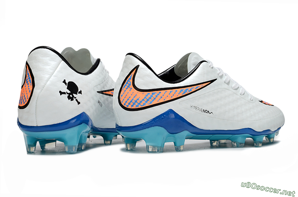 Men's Nike Hypervenom Phantom Rgn SE FG Football Boots - White/Black/Jade 6