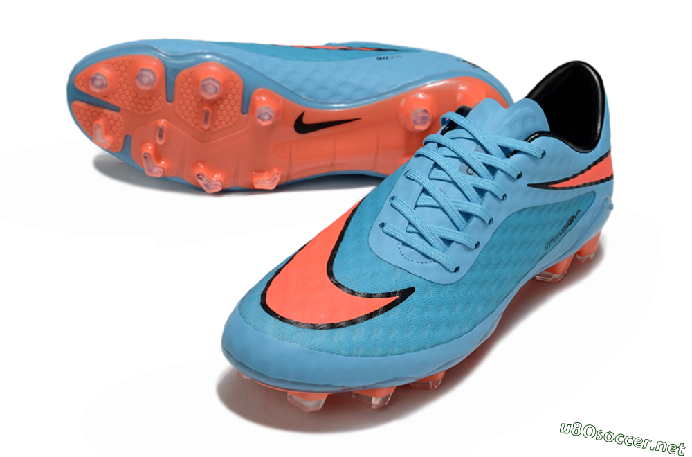 Men's Nike Hypervenom Phantom Rgn SE FG Football Boots - Blue/Black/Red 3