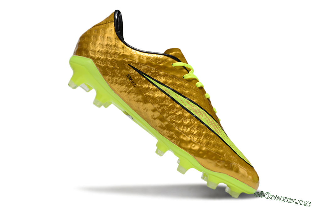 Men's Nike Hypervenom Phantom Rgn SE FG Football Boots - Gold/Black/Yellow 4