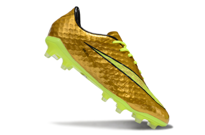 Men's Nike Hypervenom Phantom Rgn SE FG Football Boots - Gold/Black/Yellow
