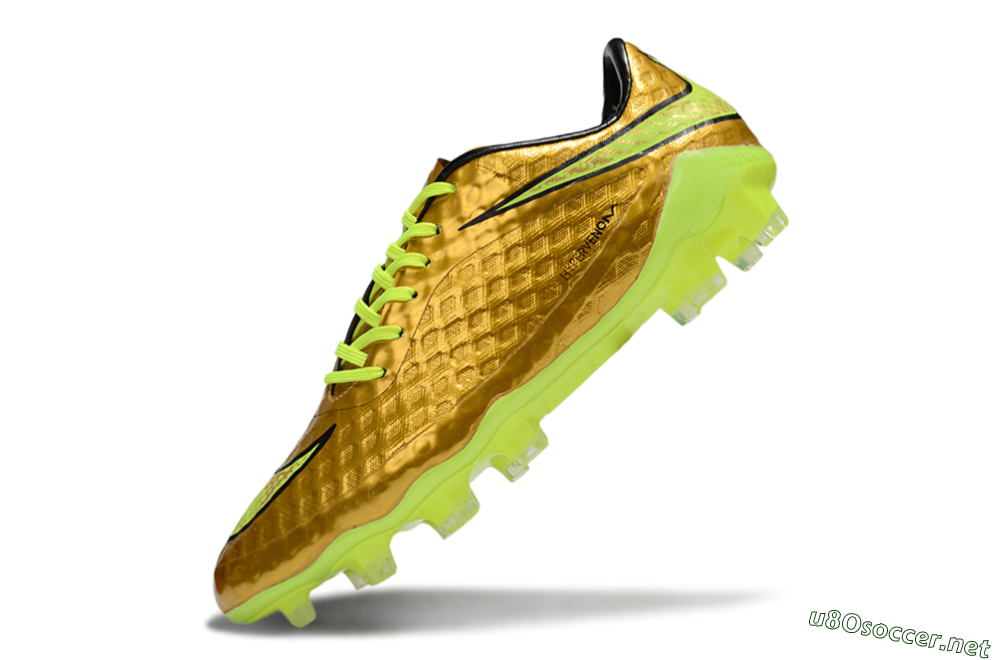 Men's Nike Hypervenom Phantom Rgn SE FG Football Boots - Gold/Black/Yellow 5