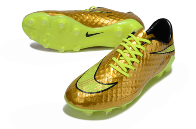 Men's Nike Hypervenom Phantom Rgn SE FG Football Boots - Gold/Black/Yellow