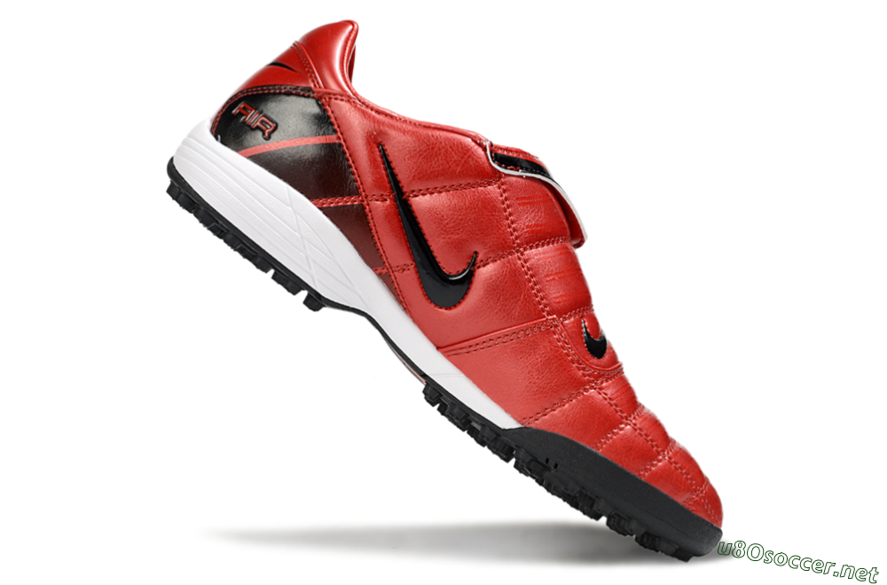 Men's Nike Air Zoom Total 90 III TF Football Shoes - Red/Black/White 4