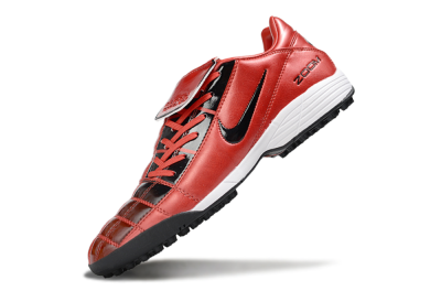 Men's Nike Air Zoom Total 90 III TF Football Shoes - Red/Black/White