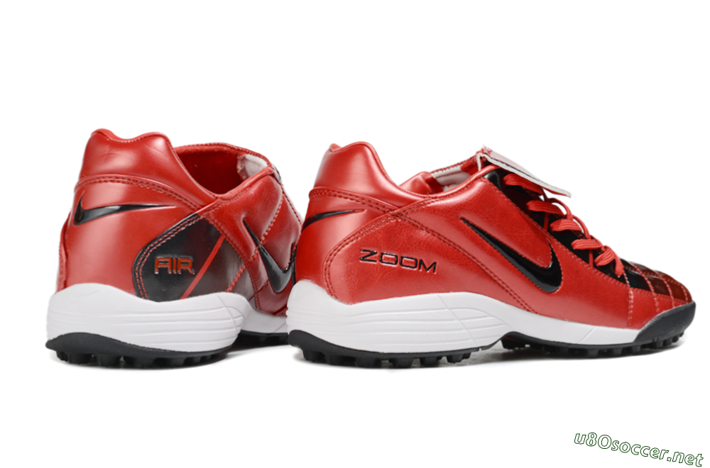 Men's Nike Air Zoom Total 90 III TF Football Shoes - Red/Black/White 6